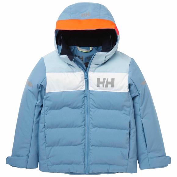 Helly Hansen Kids’ Vertical Insulated Ski Jacket in 625 BLUE FOG (Size 122/7) - Picture 1 of 12